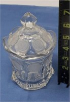 Coin Glass Candy Dish