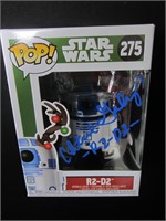 CHRISTINE GALEY SIGNED R2-D2 FUNKO JSA COA