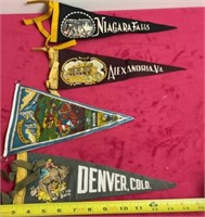 Vintage State Pennants