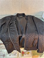 Men's Monogram Black Jacket Size XL