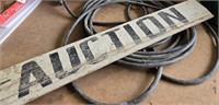 Extension Cord - Auction Sign