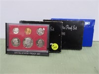 (3) US Mint Proof Sets (1980,81,83)