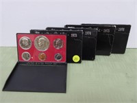 (4) US Mint Proof Sets (1973,74,75,76)