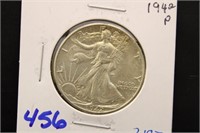 1942 P WALKING LIBERTY HALF DOLLAR