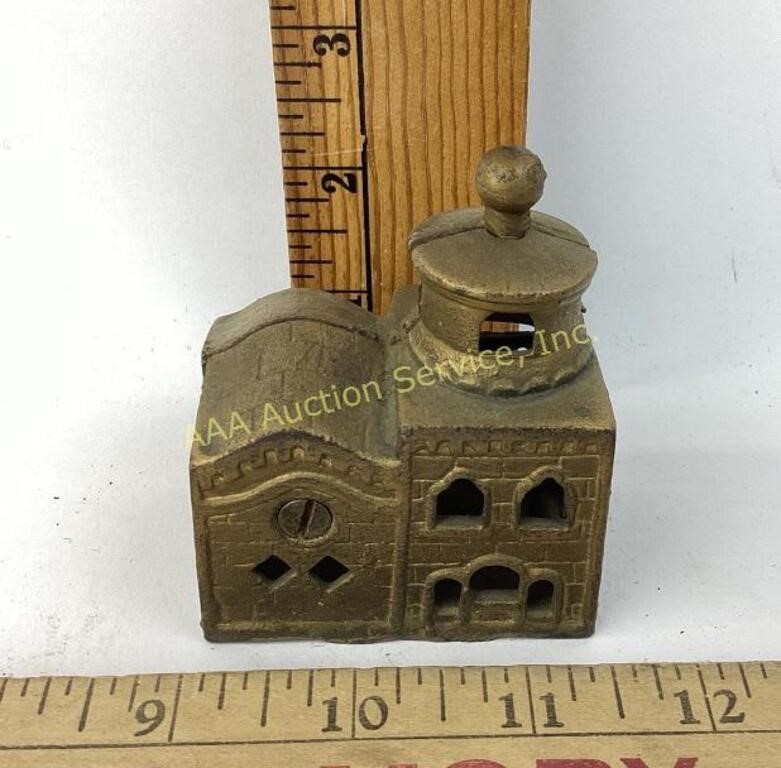 Cast iron architectural still bank