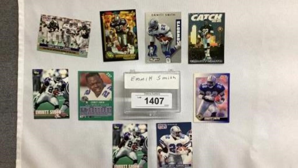 Emmitt Smith football collectors