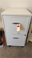 ROLLING FILING CABINET W/ OFFICE SUPPLIES