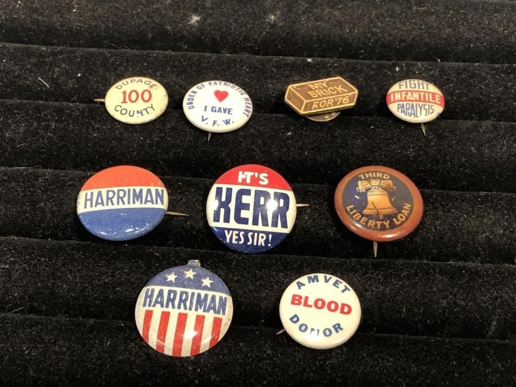 Political Pins