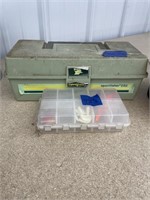 2 Small Tackle Boxes w/Tackle