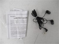 "As Is" Sony MDR-XB50AP/B Extra Bass Earbud