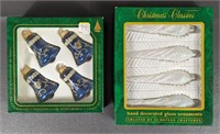1990's Glass Christmas Ornaments