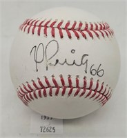 Yasiel Puig #66 Signed Official Rawlings Manfred B