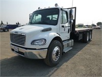 2005 Freightliner M2 T/A Flatbed Truck