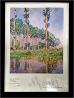 Monet Exhibit Poster 25x35"