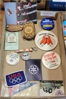 FLAT OF MOSTLY FARM COLLECTIBLES & ADVERTISING