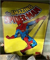 SPIDER-MAN METAL SIGN