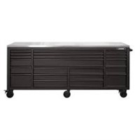 Tool Storage 84 In. W Heavy Duty Matte Black