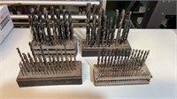 Various Size Drill Bits In Holders