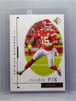 Patrick Mahomes 2017 Prospectors Edge Promo