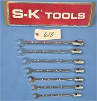 SK USA 7-pc socket wrench set, 3/8" to 3/4"