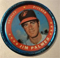 1971 Topps JIM PALMER Coin