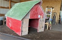 Handcrafed  Wooden Barn House