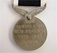 New Zealand 1939 - 1945 war service medal