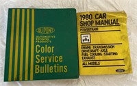 DUPONT Color Service Bulletins and Ford Car Shop