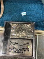 two horse and road runner belt buckles