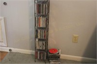 CD’s Approx. 90 & Wire Shelf