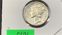 1944 Silver Mercury Dime better grade