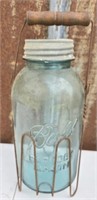 Vintage ball perfect mason jar and holder