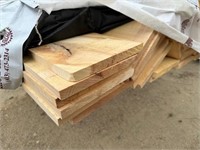 198 LF of 7/8x10 of Pine Boards