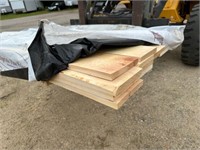 132 LF 7/8x8 Pine Boards