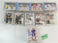 Qty of 10 small box Hockey Cards, Various
