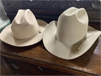 Two Vtg Cowboy Hats