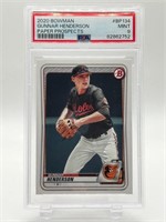 Gunnar Henderson Rookie Graded Baseball Card