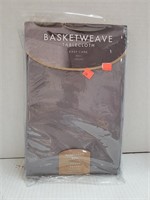 Basketweave Round Tablecloth (60in)