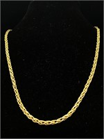 14K Gold Chain Necklace 
7.5 inches 13.3g