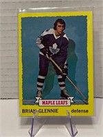 Brian Glennie 73/74 Topps Card NRMINT