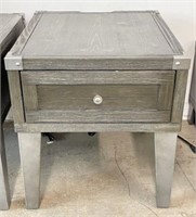 Side Table with USB Ports & Electrical Outlets