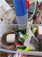 office supplies markers solo cups