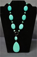 Turquoise Stone Necklace