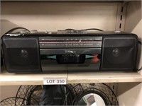 Small Sony Portable Cassette Player