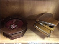 Two Musical Jewelry Boxes