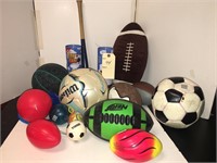 OUTDOOR SPORTS BALLS AND MORE