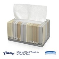 (4) "As Is" Kleenex Hand Towels with Premium