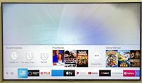 Samsung 55in 4k Qled Uhd Smart Tv W/ Remote