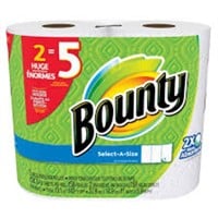 Bounty Towels  2 Huge Rolls, 4 packages