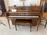 Kimball Artist Console Piano. Plays beautifully